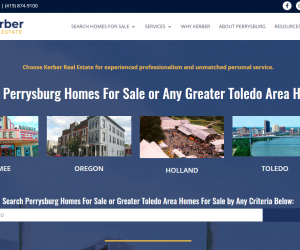 Welcoming New Real Estate Website Design / SEO Client From Toledo