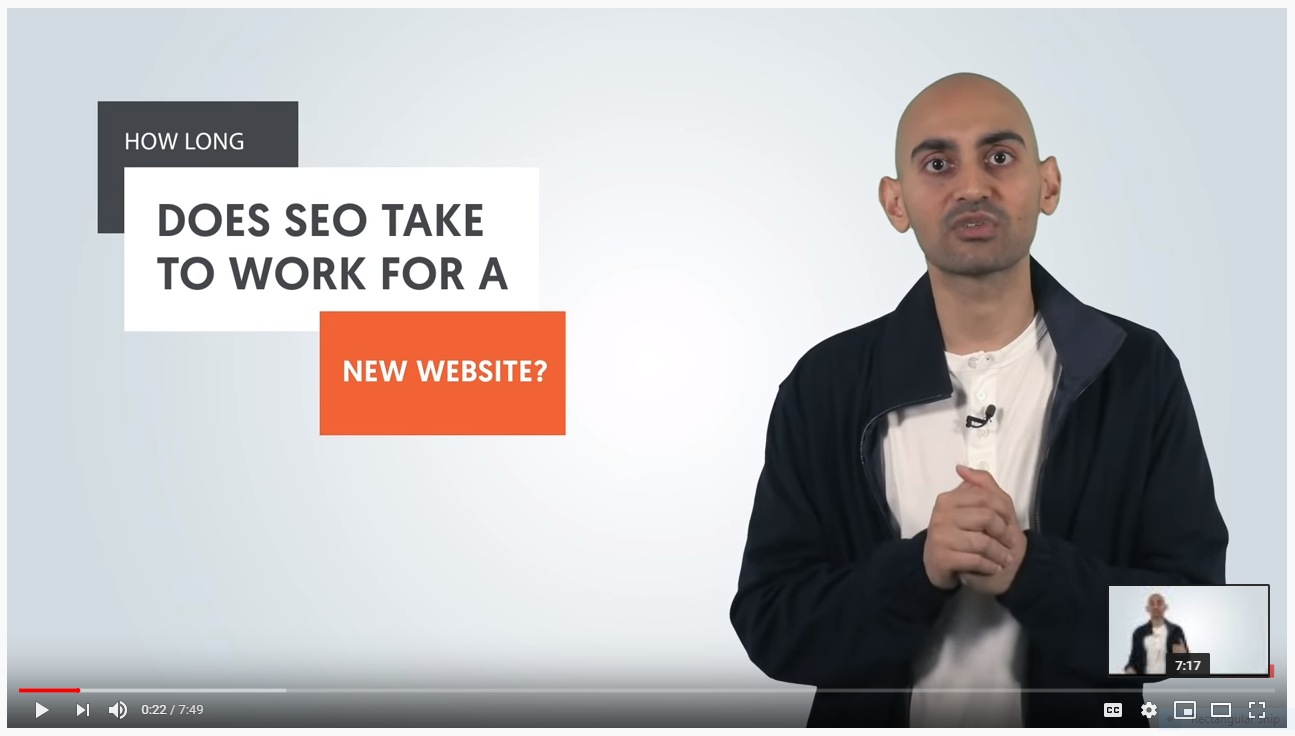 How long before I start seeing results from my SEO effort?